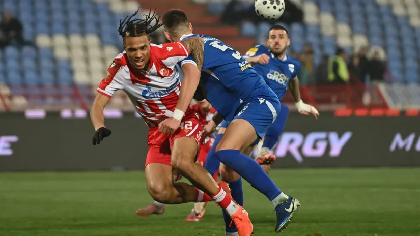 Džej Enem (Crvena zvezda) i Ensar Brunčević (Novi Pazar)